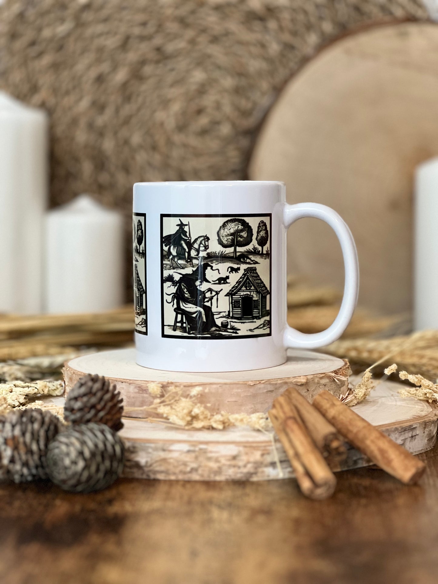 Witch At Her Cottage Mug