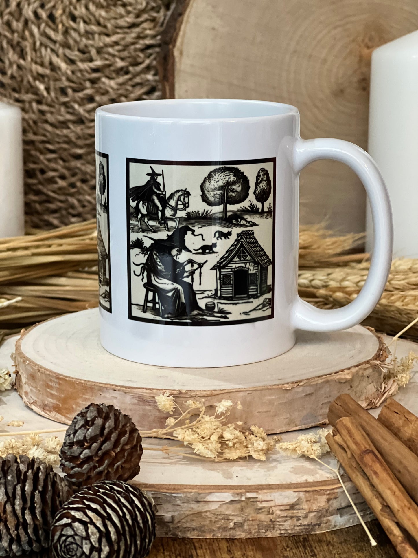 Witch At Her Cottage Mug