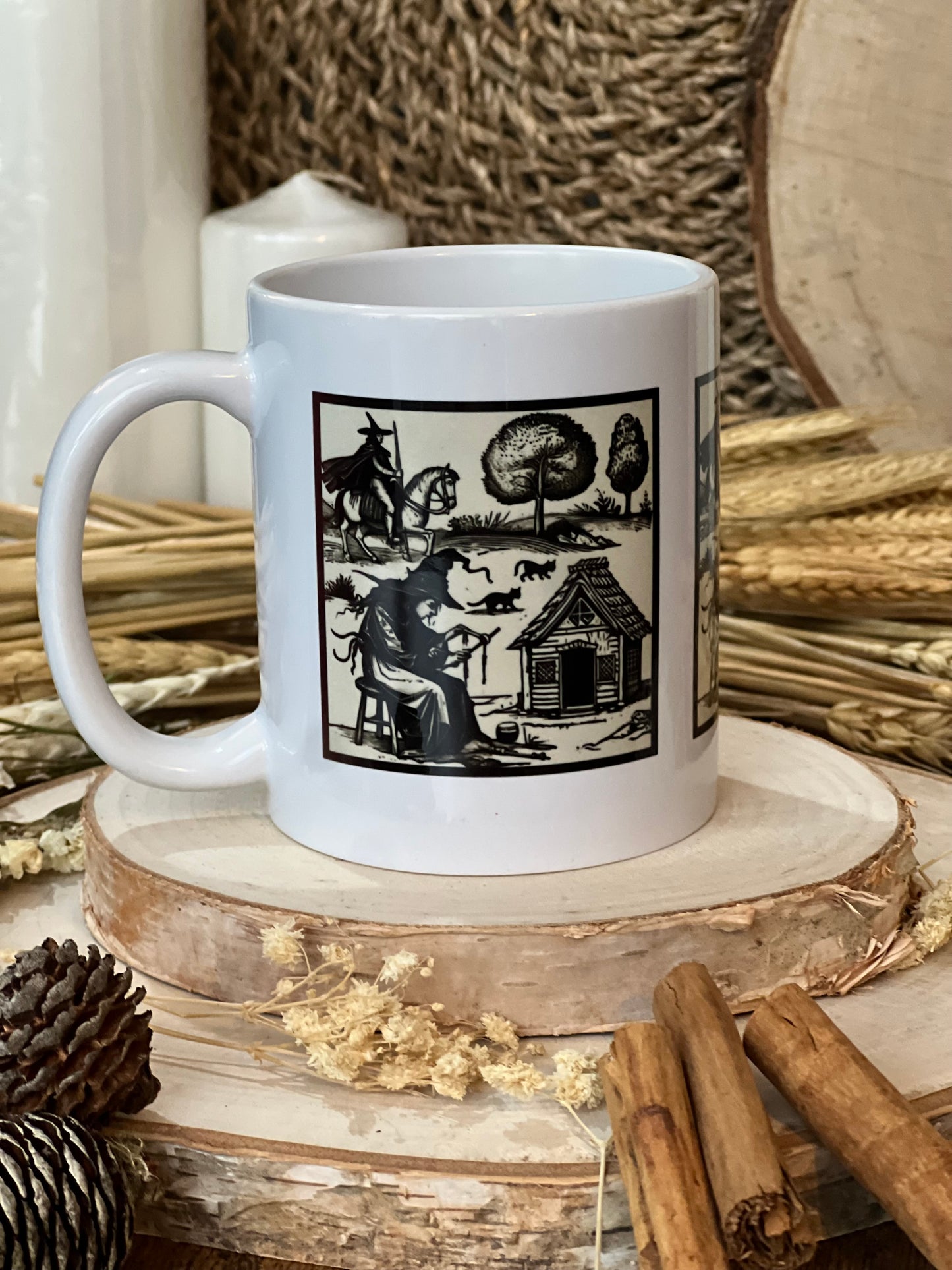 Witch At Her Cottage Mug