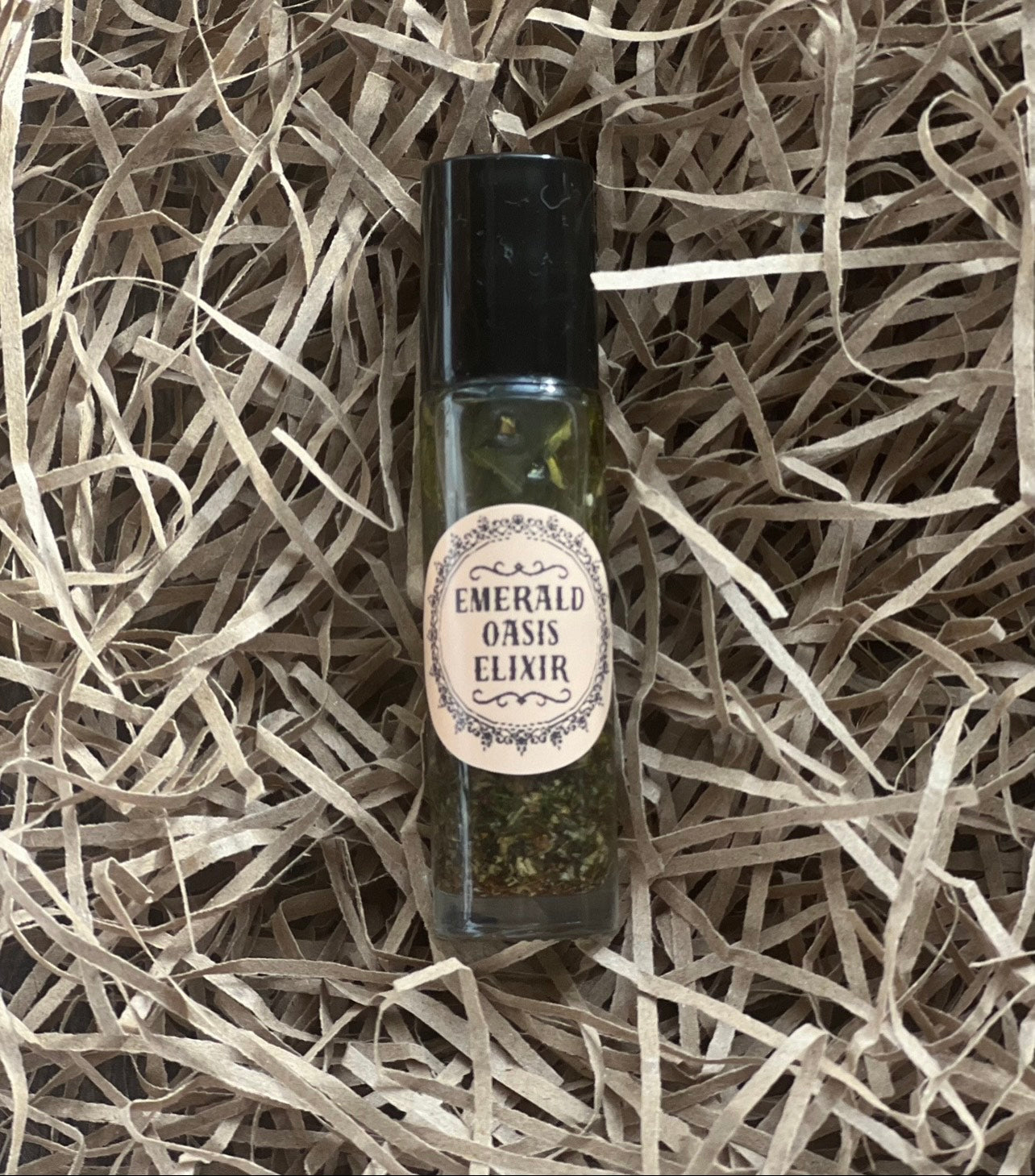 Emerald Oasis Elixir: Abundance Spell Oil