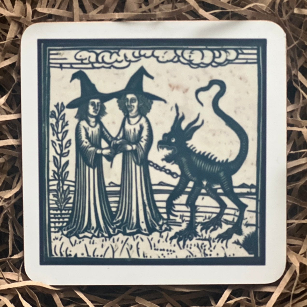 Witchy Coasters Set 1