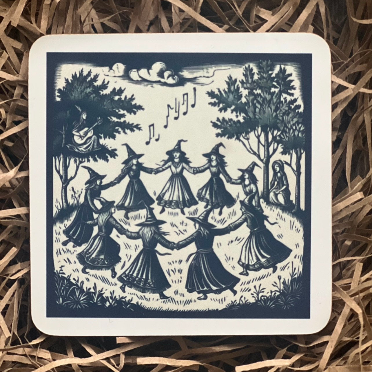 Witchy Coasters Set 4