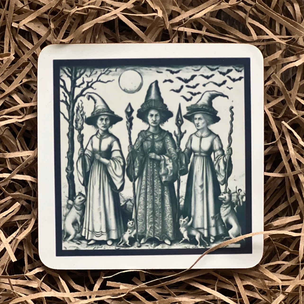 Witchy Coasters Set 3