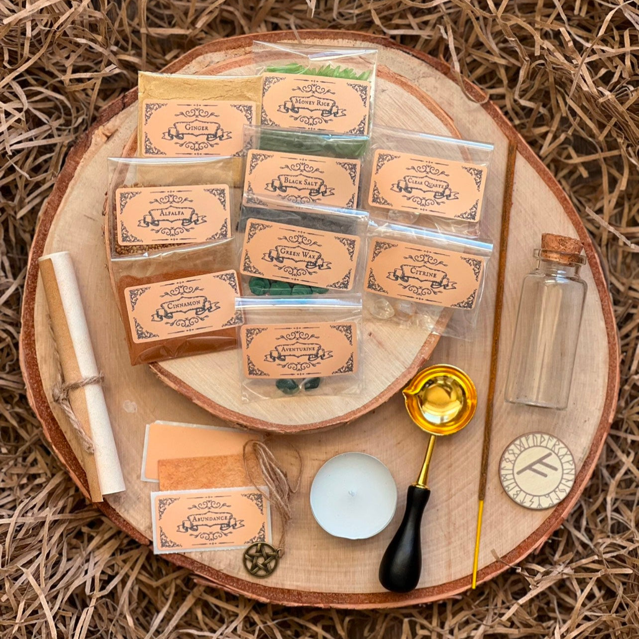 Abundance Spell Jar Kit
