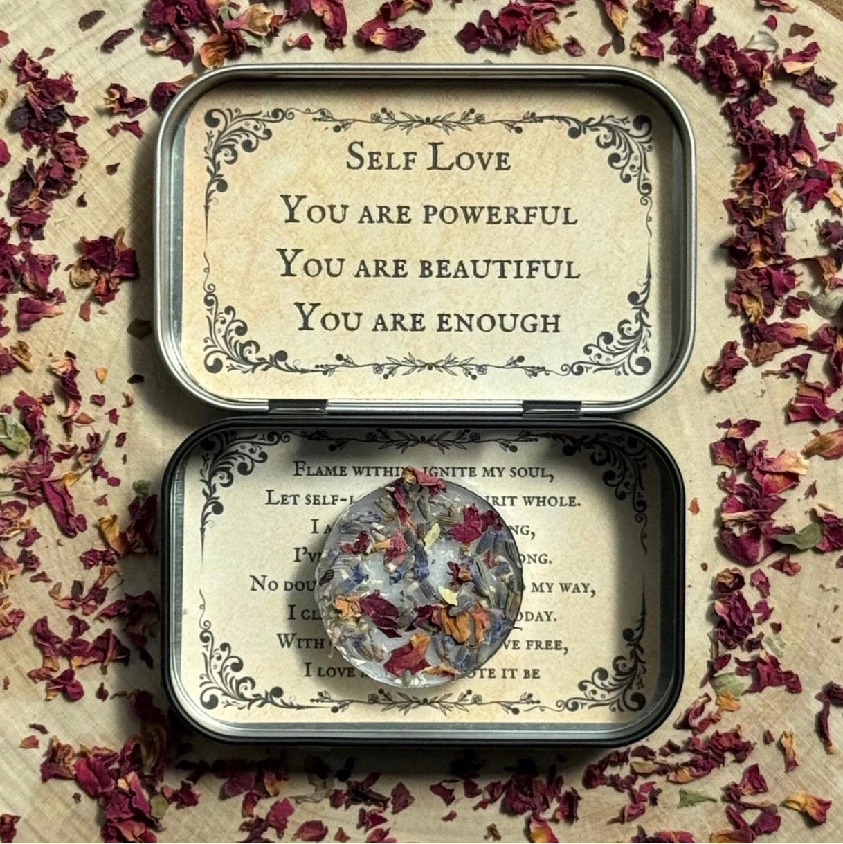 Self Love Spell Pocket Tin