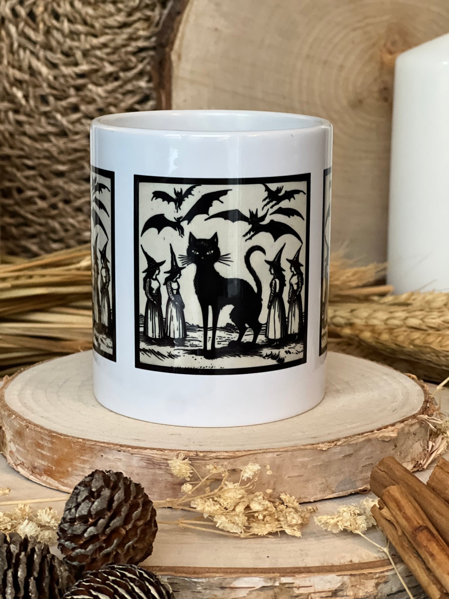 Witches And Cat Mug