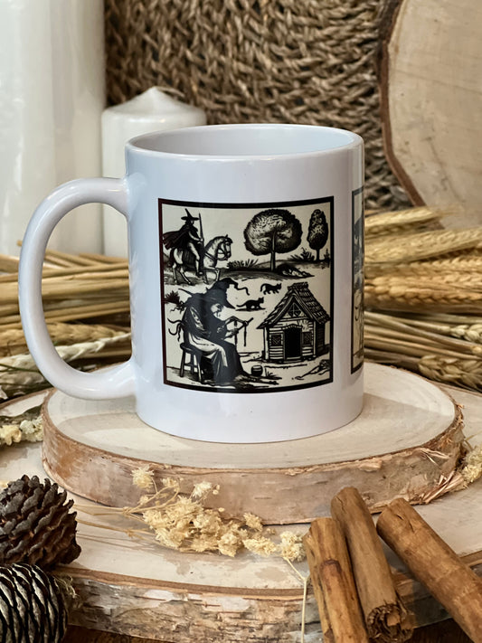 Witch At Her Cottage Mug