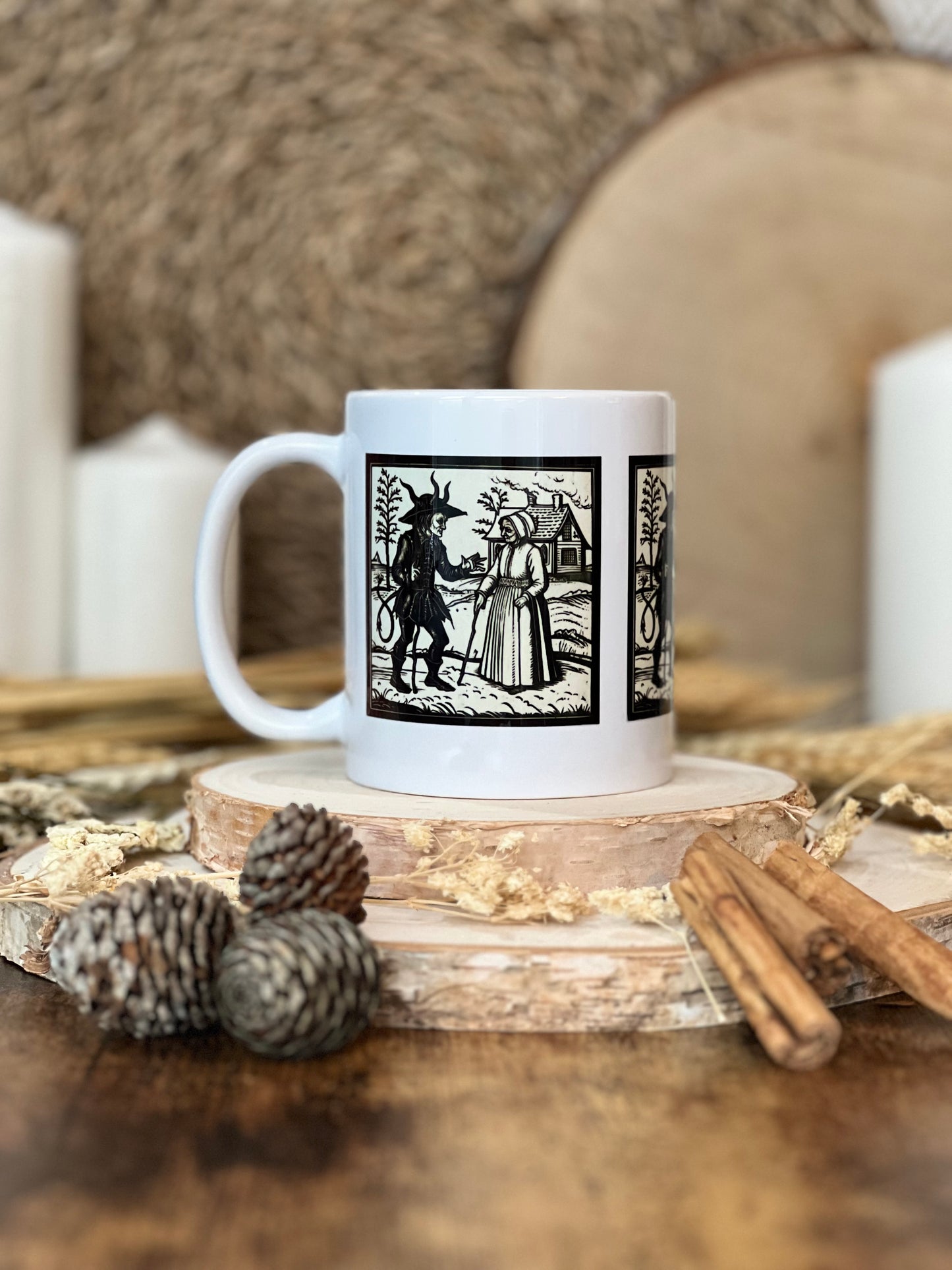 Witch And Devil Mug