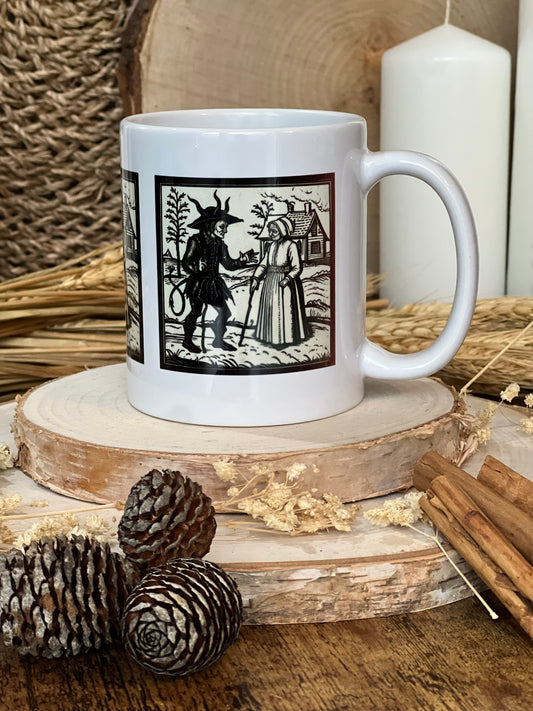 Witch And Devil Mug
