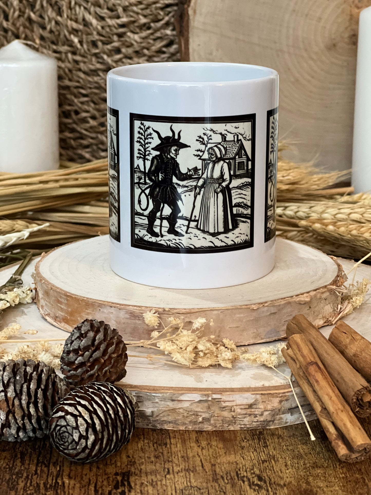 Witch And Devil Mug