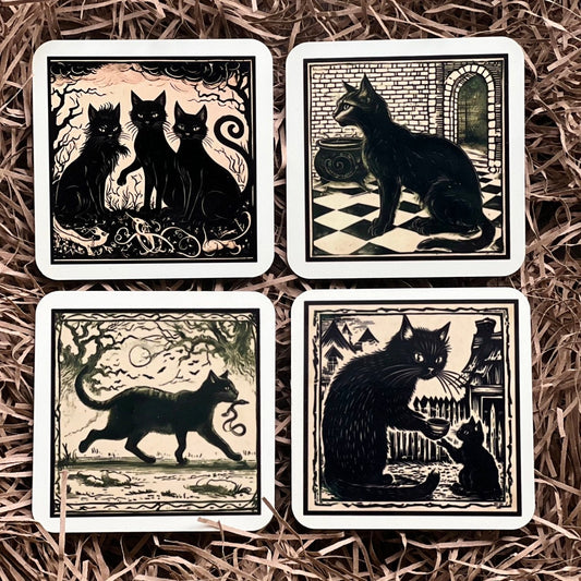 Witchy Coasters Set 2