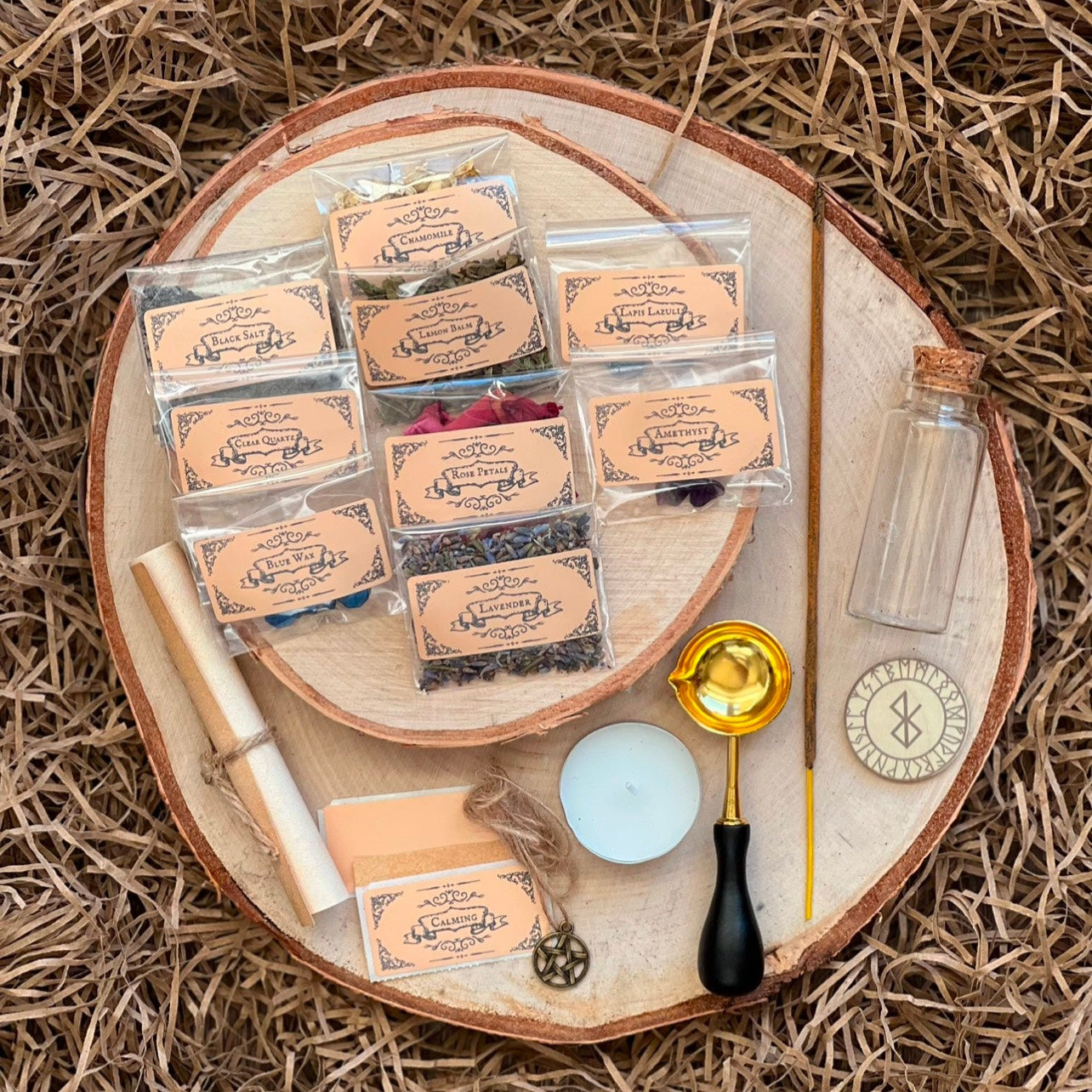 Calming Spell Jar Kit